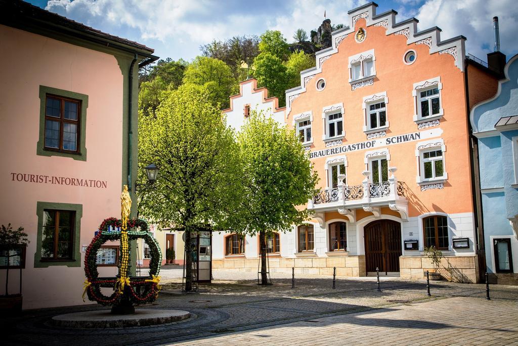 Gasthaus Schwan リーデンブルク エクステリア 写真